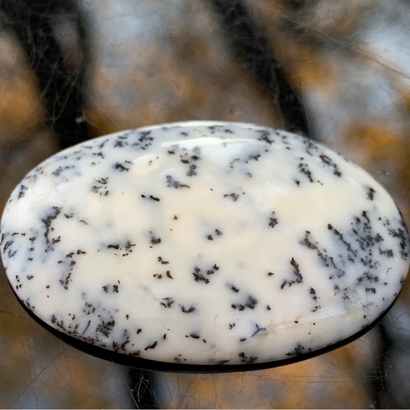 Intricate & gorgeous Jewelry Grade Dendritic Opal Cabochons Lot #2 - Picture 12 of 16